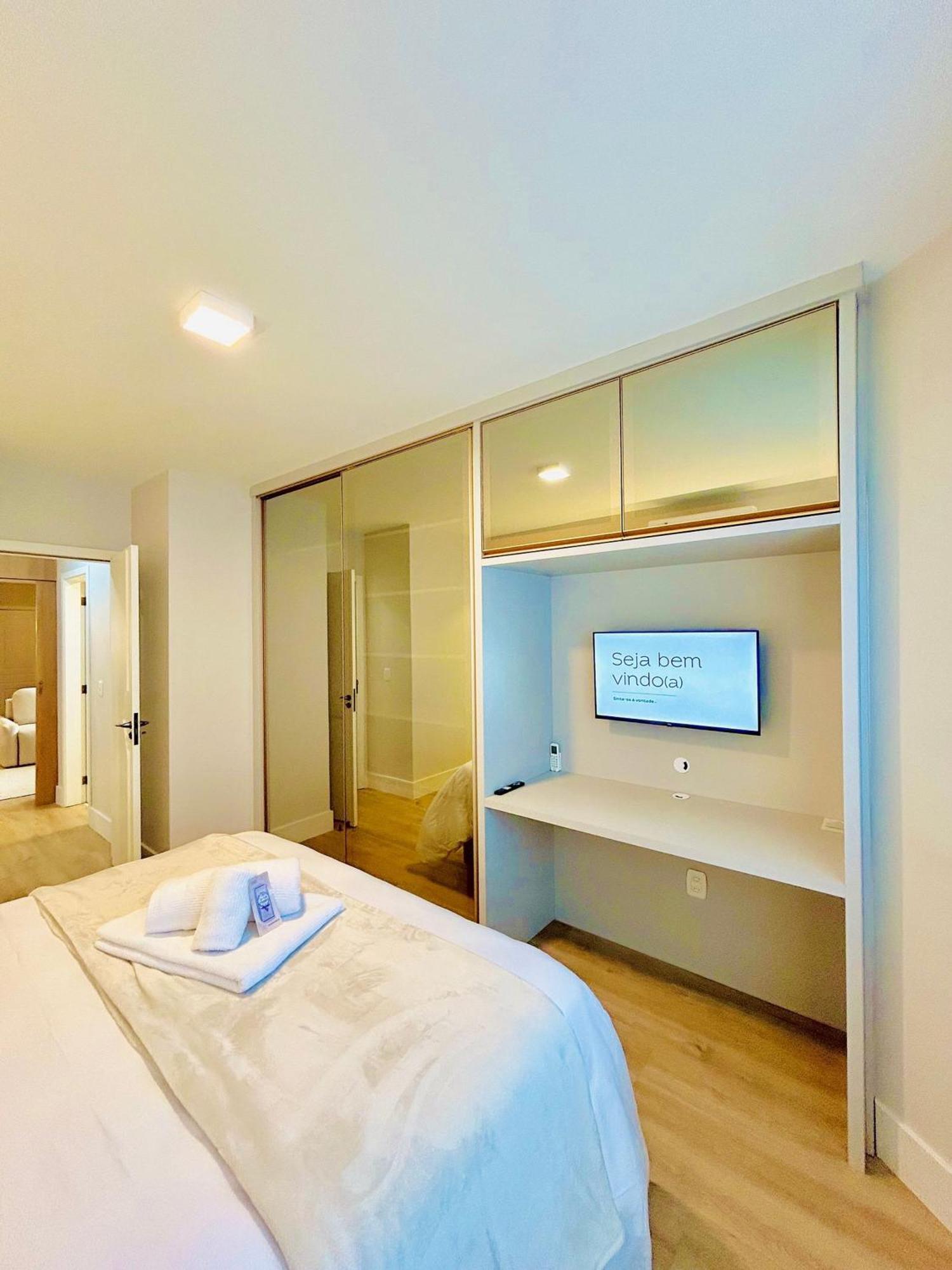 Alto Padrao Lindo No Centro 200Mt Da Rua Coberta Apartman Gramado Kültér fotó